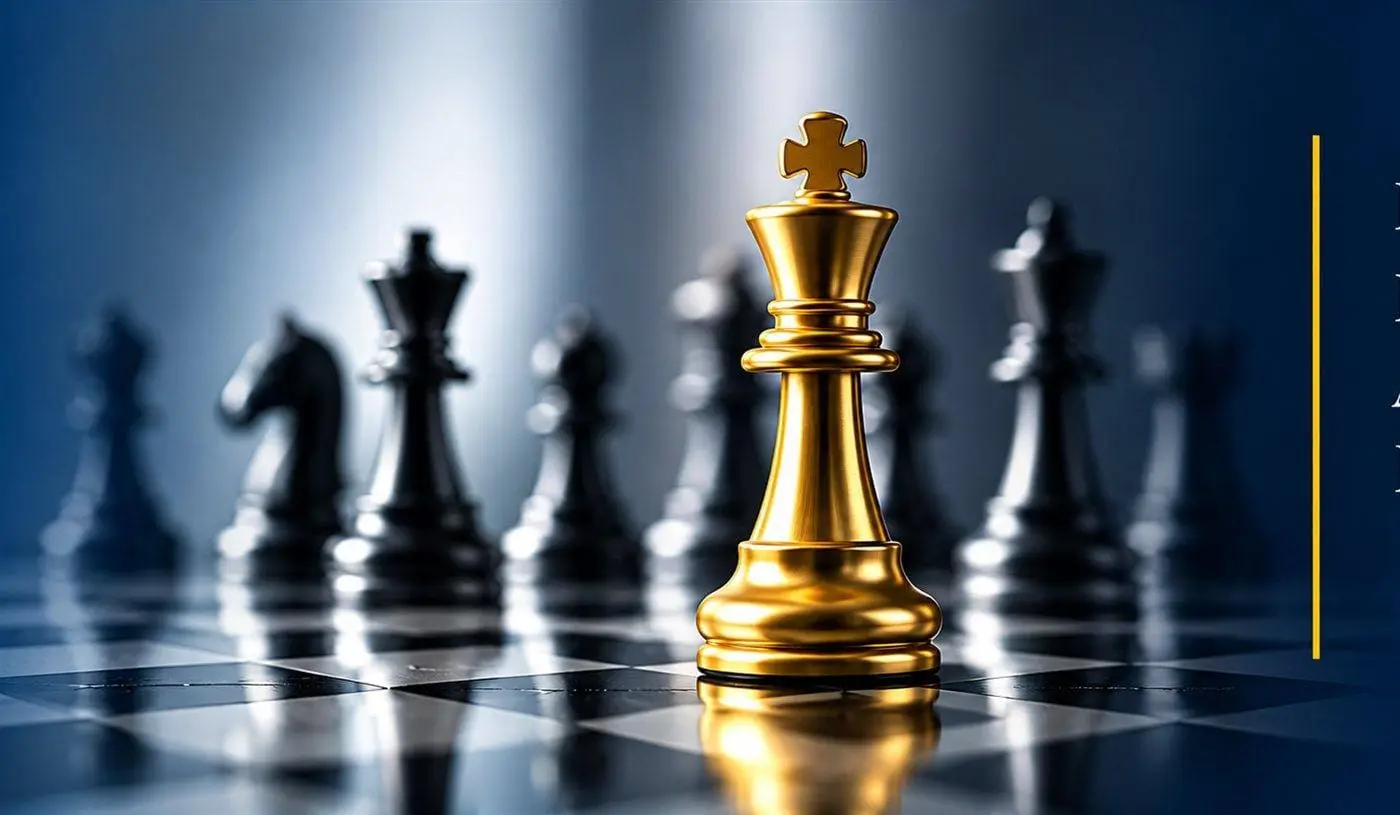 Chess pieces on a board, symbolising strategic thinking behind APJ Advisory's insights